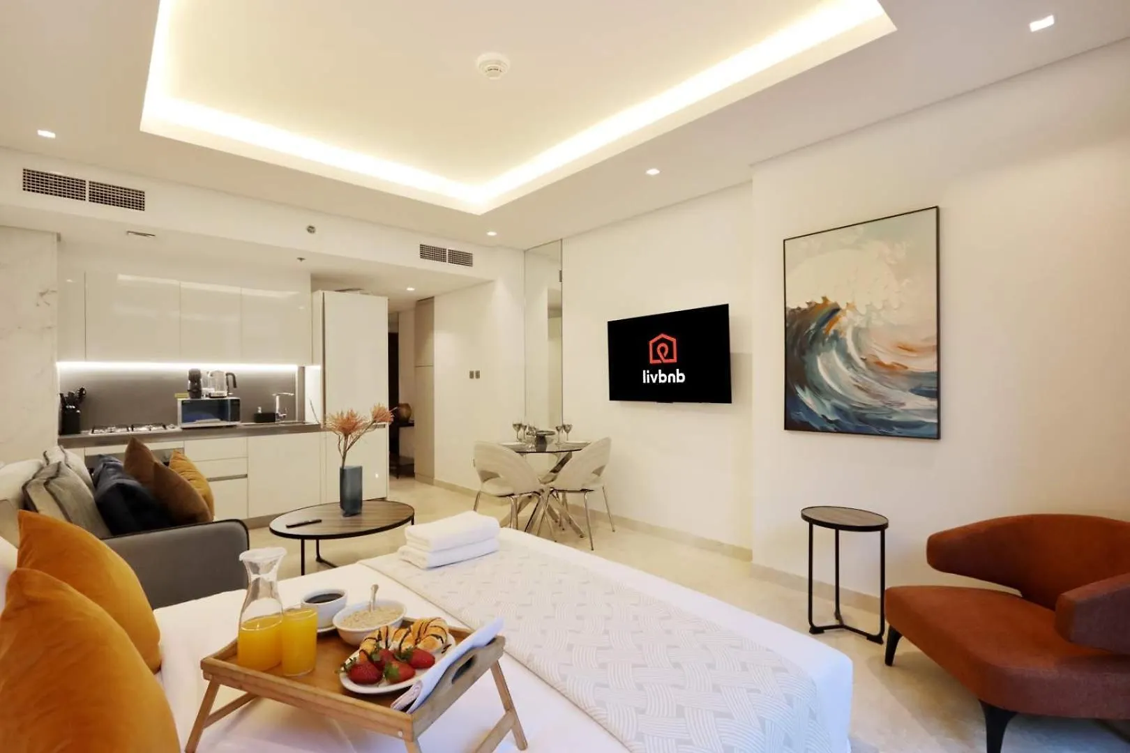 Modern Studio Near Dubai Mall Walk To Dubai Canal Apartment