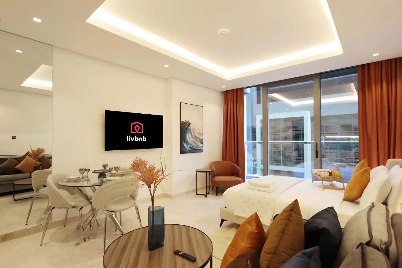 Modern Studio Near Dubai Mall Walk To Dubai Canal 0*,