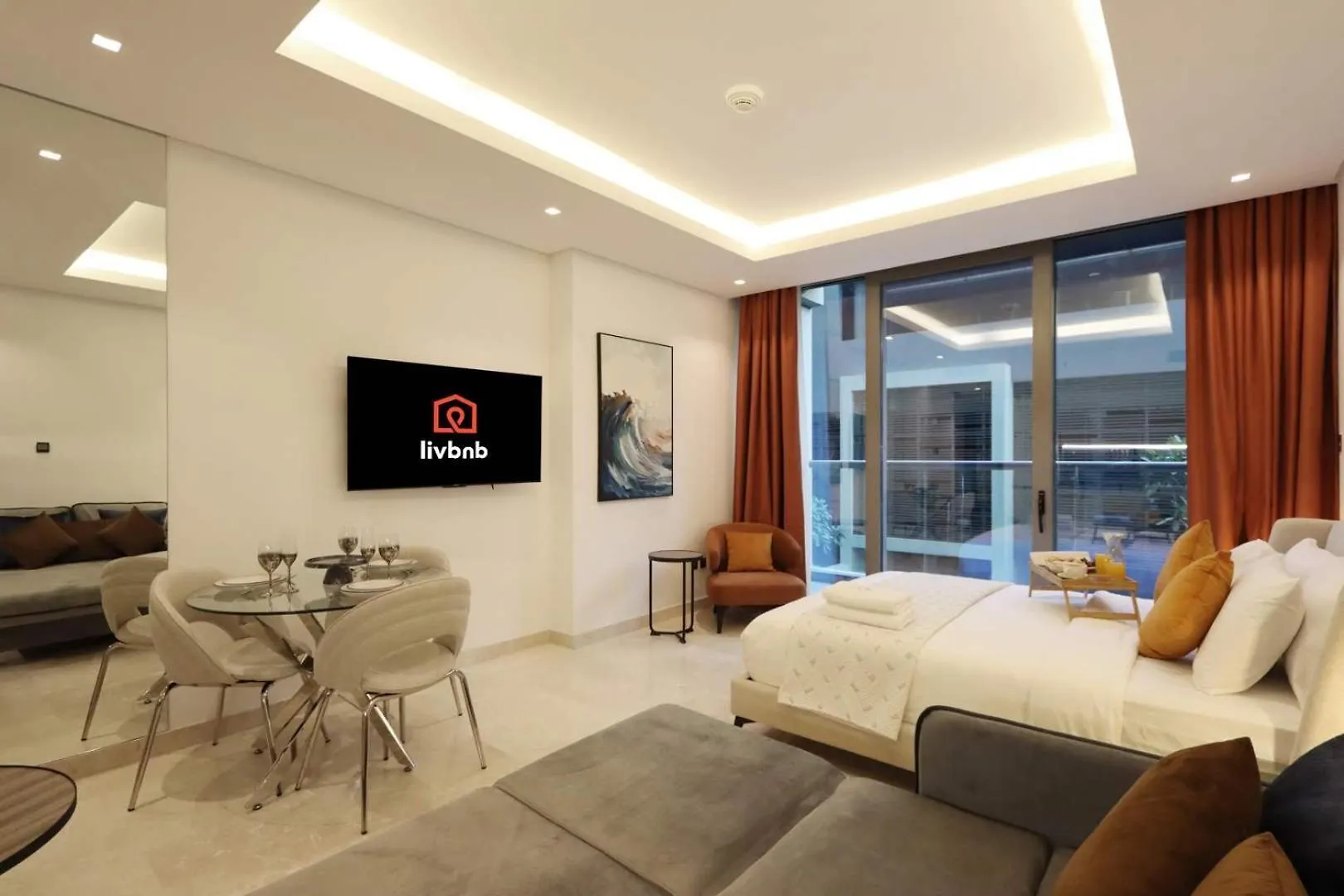 Modern Studio Near Dubai Mall Walk To Dubai Canal Apartment